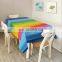 Polyester Fashion Design Printed Tablecloth