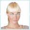 Womens Blonde Synthetic Hair Extension Clip On Bangs HPC-0150