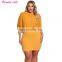 5 Color All Have In Stock Women Plus Size Chiffon Layered Bodycon Dress