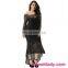 China wholesale low MOQ two colors women wedding party dress