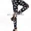 Latest fashion skull printed women good quality leggings