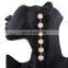 Fashionable simple long pearl Tassel Earrings
