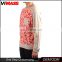 Decorative pattern zipper mens colorful sweatshirt