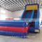 2017 trending productshappy hop inflatable floating bouncy castle with water slide