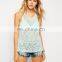 2015 korea fashion blouse for lady ,summer popular hand made crochet top