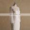 Brilliant Bling Beads Mermaid Long Sleeve Wedding Dress U Back