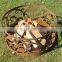 Rustic Patina Outdoor Camping Heater Fire Pit