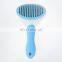 Self-cleaning Pets Fur Remover Brush Opening Tangles & Knots Anti-skip Handle Cats Dogs