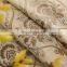 Luxury European style living room chenille curtain jacquard fabric