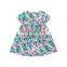 Floral Print Child Baby Dress Model Spanish Baby Dress Casual Dress