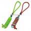 hot sale Eco-friendly material interactive dog toy stretchy  rope stick