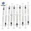 2021 Custom Medical Vaccine Liquid Medicine Injection 1 cc 2 cc 5 cc Disposable Plastic Luer Lock Syringe without Needle