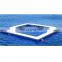 Inflatable sea pool swimming floating pool with net for sale