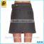 Hot Sexy Women Mini Skirt High Quality Lady Belted Denim Mini Skirt