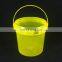 BPA free 1 liter clear gallon plastic bucket