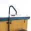 Heavy Duty Floor Mount Aluminium Iron Hot galvanized residential steel handrail brackets