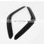Chrome door visor side window deflector shade sun rain shield silver trips guard for Toyota Hiace 2004