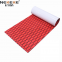 NEKEKE 70*190*0.6 cm Red + Black + Diamond on surface Boat Yacht Marine EVA Deck Foam Sheet  Composite outdoor decking
