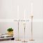Top 1 New Design Nordic Metal candlestick Stand For Wedding Decoration Gold Iron Candles holders For Home Decor