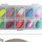 12pcs/set  colorful spoon lure kit with single hook metal bait fishing lure set