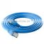 Computer connection jump wire with rj45 connector cat7 flat network cable cat7 flat cable