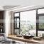 New design picture aluminum frame double toughened glass Windows and doors