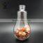 Big Volum Lamp Shape Glass Drinking Bottle Wholesale
