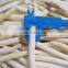 Sinocharm Frozen vegetable  own planting base IQF White Asparagus Cut Frozen White Asparagus