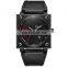 OULM HP8055 Men's Fashion&Casual Watch Japan Quartz Movement Simple Style Leather Band Watch Auto Date