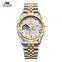 TEVISE 8391A Full Steel Wristwatch Man Skeleton Self-Wind Mechanical Watches Men