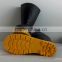 2016 fashion blacksteel toe boots /safety boots for mining