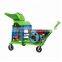 Corn kernel and shell separator/corn seeds threshing machine