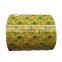 Flower design ppgi printed ppgl coils pre-painted steel beautiful coil wood grain ppgi/ppgl steel roll