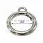 Zinc Alloy O Ring Round Carabiner With Logo Metal Carabiner Key Chain Round Snap Hooks O Ring Carabiner