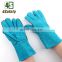 4SAFETY Welding Glove Blue Double Layers Cowhide Safety Glove Working Glove