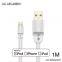 MFI Certified Speed Fast Charger 8 pin usb 180 degree cable for iPad