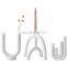 Wholesale Nordic Photo Props Wedding Decoration Candlestick Mumluk Plain Ceramic Candle Holder For Home Decor