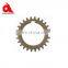 Custom hardened double teeth ball bearing idler sprocket