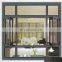 American style CRANK Power coated Finished Aluminium Casement Window for fiberglass Mesh
