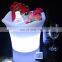 Champagne Wine Drinks Beer Bucket Illuminated  LED Ice Bucket Multiple Capacity Custom Logo  Portable LED ice bucket