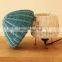 Hot Selling Rattan Mushroom Table Lamp, Wicker Small Colorful Lampshade Decorative Kid's Room Cheap Wholesale
