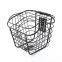 Hot selling bicycle basket Steel bicycle front basket