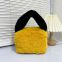 40Plush bag Carry-on bar One shoulder diagonal chain bag Fashion trend furry autumn bag