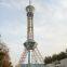 Communication Radio TV Satellite Tubular Steel Three Legs Lattice Pole Tower