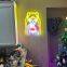 Pretty Girl Pattern Acrylic Neon Sign Anime LED Night Light Sign Wall Decor Bedroom Game Room Gift