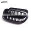 F10 High Quality Carbon Fiber Front Grille Double Slat Line Kindly Grill For BMW 5 Series F10 M5