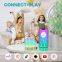 Mini kids wireless cozy home Led Light speaker and microphone portable bluetooth karaoke machine