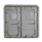 Fast delivery Marine waterproof six handle steel weatherproof door