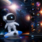 Rocket Astronaut Projector 13 HD Film Discs Galaxy Star Projector With BT Speaker App Remote Control Night Lamp For Home Decor