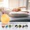 RGB Sunrise Alarm Clock Wake Up Light with Sunrise Colourful Bedside Lamp Sunset Night Light FM radio clock Natural lights